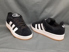 Adidas Campus 00s J Sneakers Suede Black White Gum Boys Size 5 NEW IN BOX!