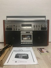 National RX-5700 Vintage Boombox Radio Cassette Refurbished Mint Japan RX5700