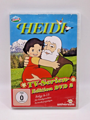 Heidi - TV-Serien-Edition DVD 2  Folge 08-13 FSK 0