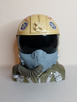 Micro Machines Top Gun Pilot Head 1997 Galoob Toys unvollständig 