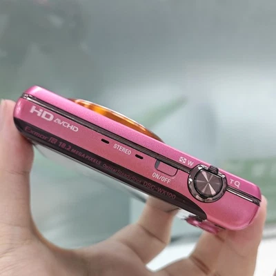 SONY Cyber Shot DSC-WX100 Digital Camera 18.2MP 10xOptical Zoom