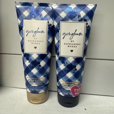2x Bath Body Works Gingham Unisex 8fl. oz Body Cream