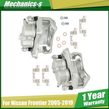 19-B3122A For Nissan Frontier 2005-19 2× Front LH & RH Brake Caliper W/ Bracket