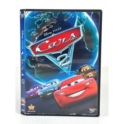 Disney Pixar Cars 2 DVD Animated Movie Lightning McQueen Mater 106709 G-Rated