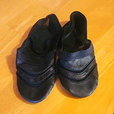PUMA Black Slip-On Jazz Hip Hop Dance Shoes, Unisex Pair, Elastic Strap