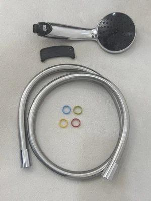 Mira Rada SF1 40 Shower Head Single Mode Handset + Smooth Hose 1.25m