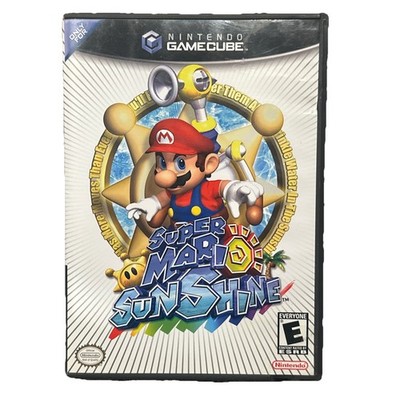 Super Mario Sunshine (Nintendo GameCube, 2002) | Tested & Working No Manual