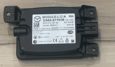 Mazda OEM 2 Blind Spot Monitor Module DA6A-67-Y80B New Open Box