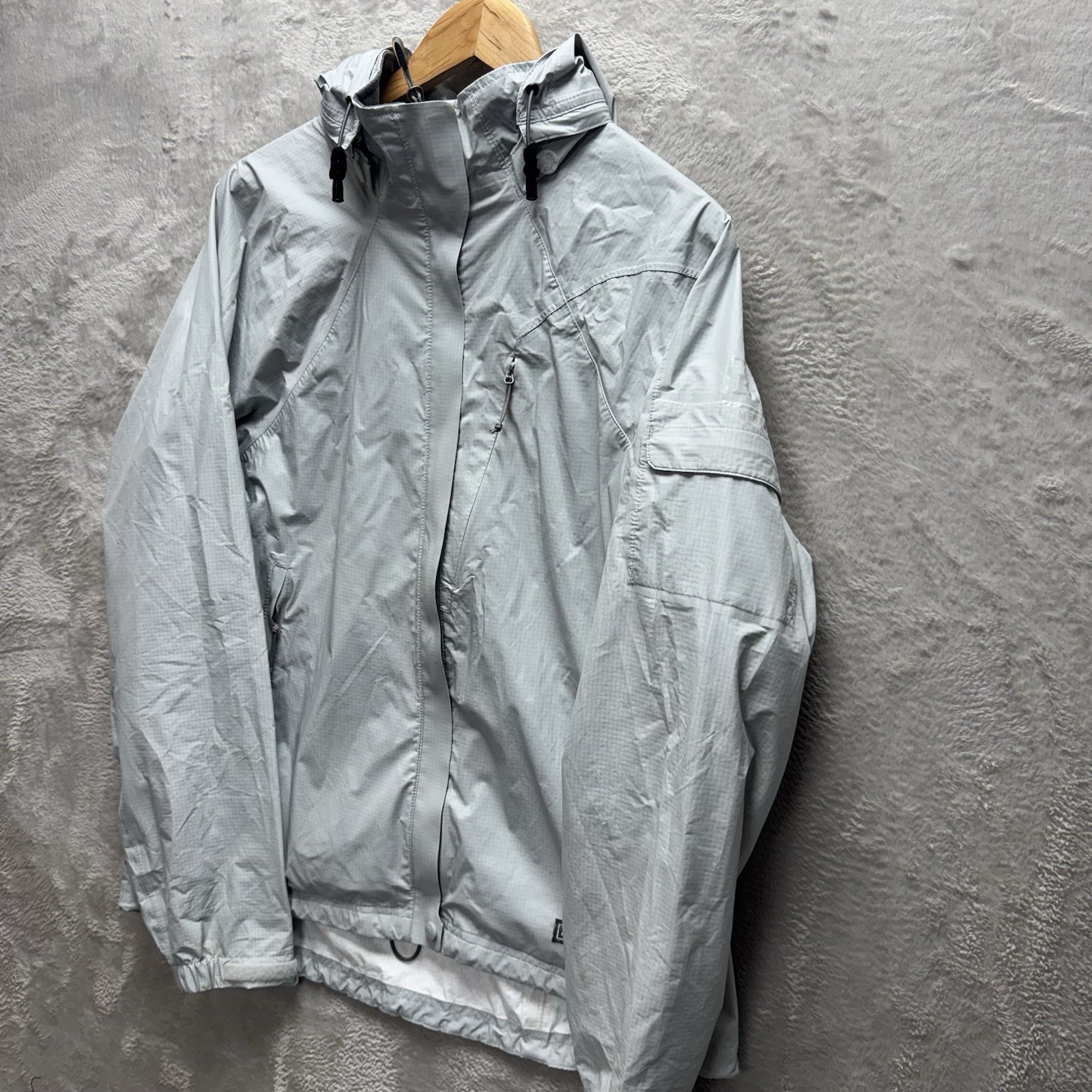 REI E1 Elements Rainier Rain Jacket Waterproof Gr… - image 2