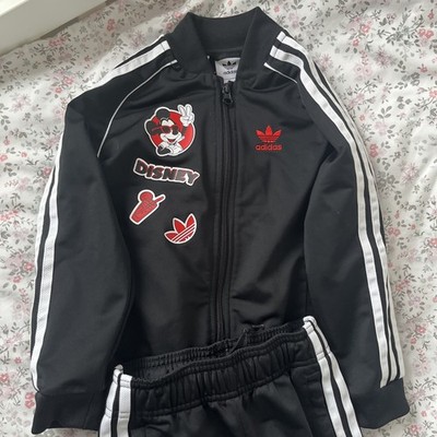 Junior Unisex Adidas Trainingsanzug Disney Mickey & Friends SST Set Kinder UVP 70£