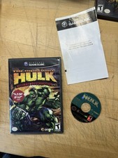 Sierra Incredible Hulk Ultimate Destruction NINTENDO GameCube NO MANUAL