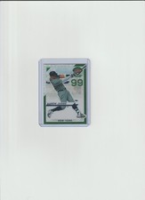 Panini prospects edition aaron judge #162 green wave prizm /75 SSP