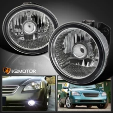 Fits 2002-2004 Altima 2003-2005 Murano FX35/FX45 Clear Fog Lights+Switch+Bulbs