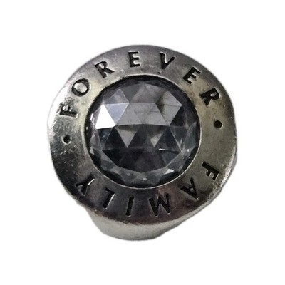 Authentic Pandora Family Forever Silver Charm