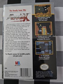 1989 Milton Bradley Abadox The Deadly Inner War Nintendo NES Game SEALED H SEAM