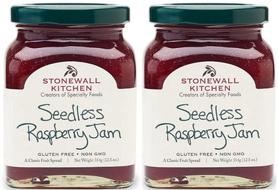 Stonewall Kitchen Seedless Raspberry Jam 2 Pack