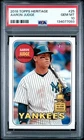 2018 TOPPS HERITAGE 25 AARON JUDGE GEM MINT RC CUP PSA 10 7093