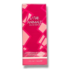 Love By Animale Eau De Parfum Natural Spray 1.7oz./50ml New In Box
