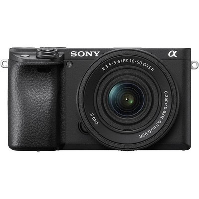 Sony a6400 Spiegellose Kamera mit Objektiv 16 50 mm f/3,5 5,6 II