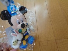 Disney  Easter  2019  Usatama  Mickey  Plush Toy Badge  Tokyo Disney Resort  Bra
