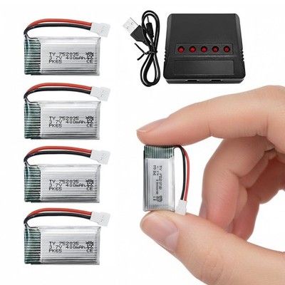 3.7V Lithium-Akku mit 5 in 1 Ladegerät Für H99W H31 H6C H98 AT-96TR-C385