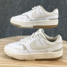 Nike Shoes Womens 6 Gamma Force Sneaker White Lace Up Low Top Comfort DX9176-103