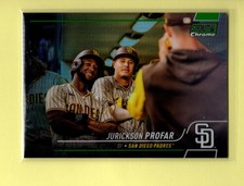 JURICKSON PROFAR 2022 STADIUM CLUB CHROME GREEN 15/99