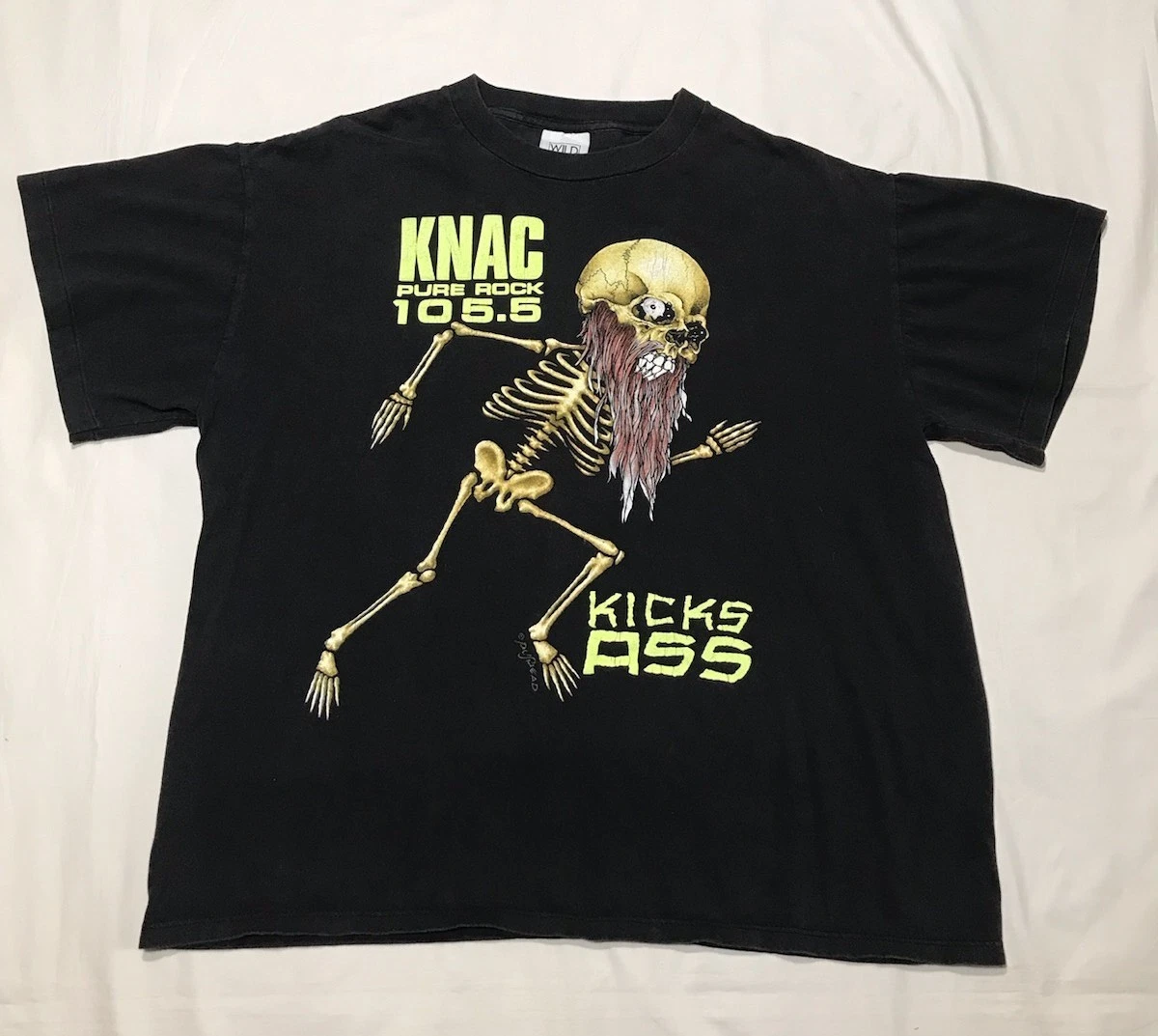 80s 90s USA製 KNAC PURE ROCK 105.5 シングル Knac In Men's T-Shirts for sale | eBay