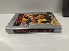 Rush'N Attack NES Hangtab 5 viti Konami, in scatola senza manuale