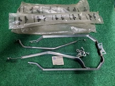 NOS Motobecane 50V 50 V Mobylette Moped rear  fender Rack mount brackets 22 167