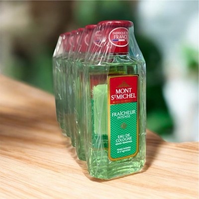Mont St Michel Parfum Eau de Cologne Fraicheur Intense ( 6 Packs ) 250ml