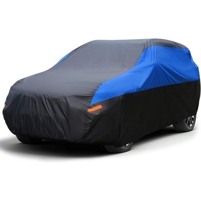 190- 200 Inch SUV Car Cover Waterproof All Weather, UV/Snow/Hail/Dust Protection