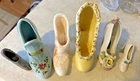 6 Assorted 1) Fenton MG Daisy & Buttons Cat Head Slipper, + 5 Assorted shoes