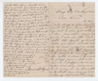 CIVIL WAR LETTER - 24th Michigan Vols - IRON BRIGADE EXPEDITION in Virginia !!