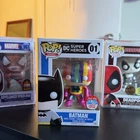 Funko Pop Batman #01 DC Superheroes Rainbow 2016 NYCC Exc Figure w/Pop Protector