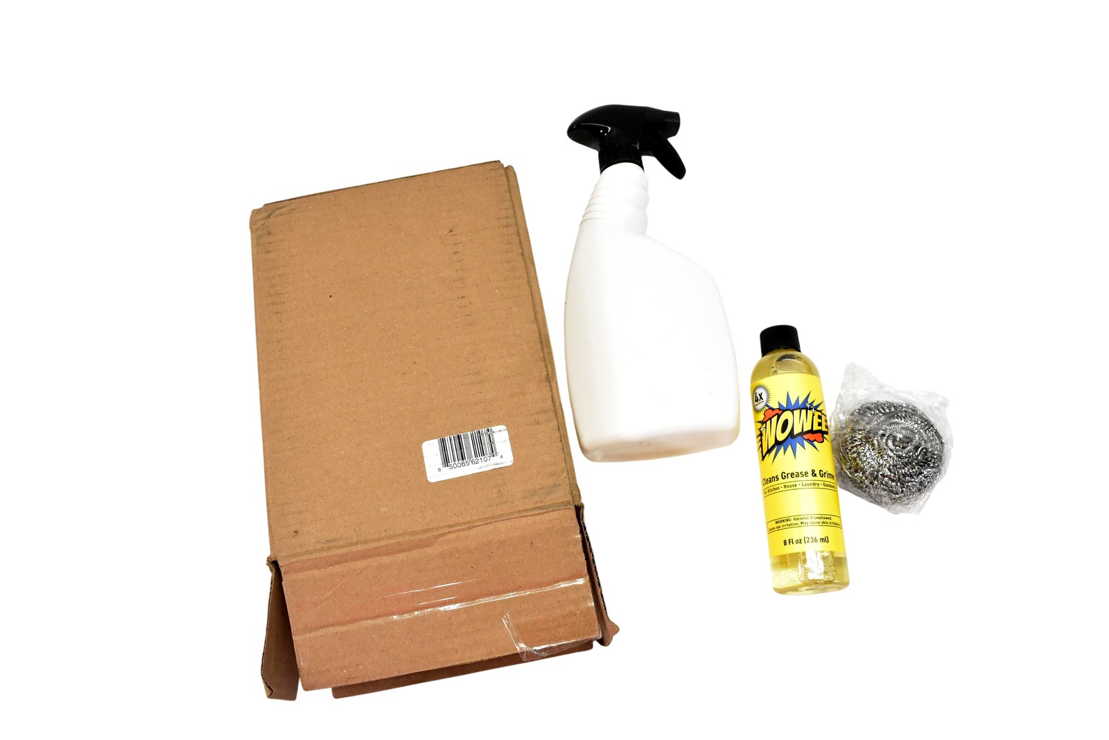 WOWEE Spray Bottle 22oz White Pump Sprayer 3 Pack Cleaner Se