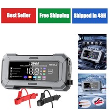 Temola 12v 6a Automatic Battery Charger With Digital Display Pulse Repair Temola 12v 6a Automatic Battery Charger With Digital Display Pulse Repair