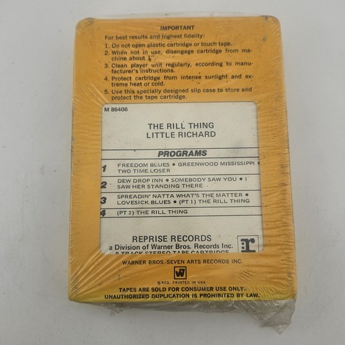 Little Richard The Rill Thing 8 Track Sealed 1970 8RM 6406 New Old ...