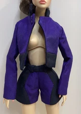 Pop of Color Annik SHORTS & JACKET set Nu Face 2012 LE 300 Poppy IT Integrity