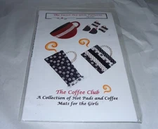 SWEET TEA GIRLS PATTERN ~ THE COFFEE CLUB ~ HOT PADS & COFFEE MATS *NEW