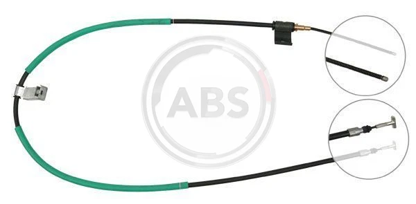 ABS K19767 Handbremskabel 46471702 | eBay