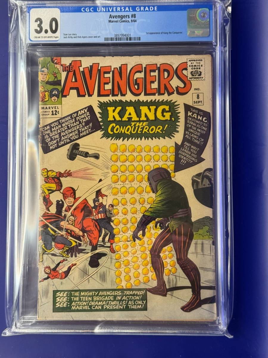 The Avengers #8 (Marvel Comics September 1964) for sale online | eBay