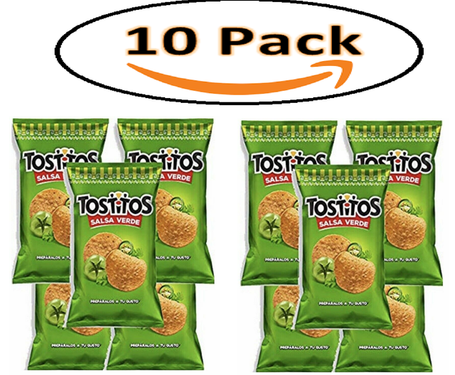 Tostitos Salsa Verde Sabritas 70 g Mexican Chips 10 Bags Bundle Free Shipping eBay