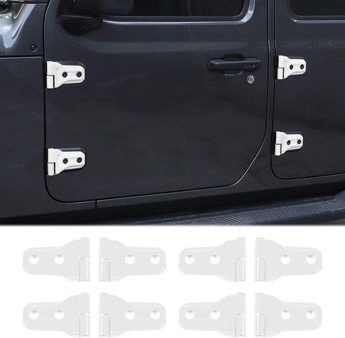 White Interior Center Console Exterior Cover Trim for Jeep Wrangler JL JT2018-23 - Picture 59 of 78