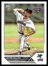 2023 Topps Pro Debut Jacob Miller #PD-118 Jupiter Hammerheads