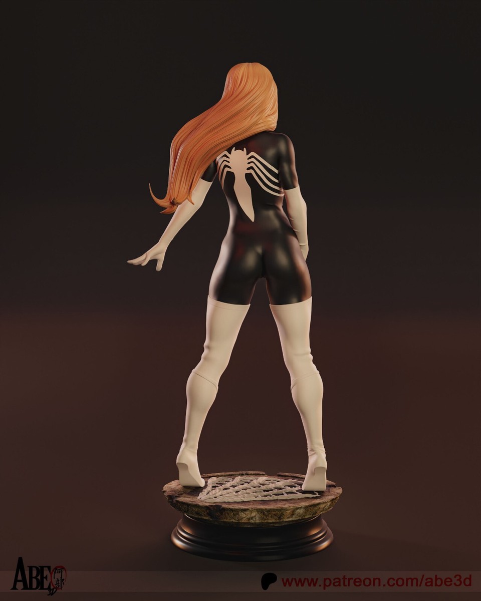 Julia Carpenter, Spider Woman, 12KResin Model Kit Painted 3d