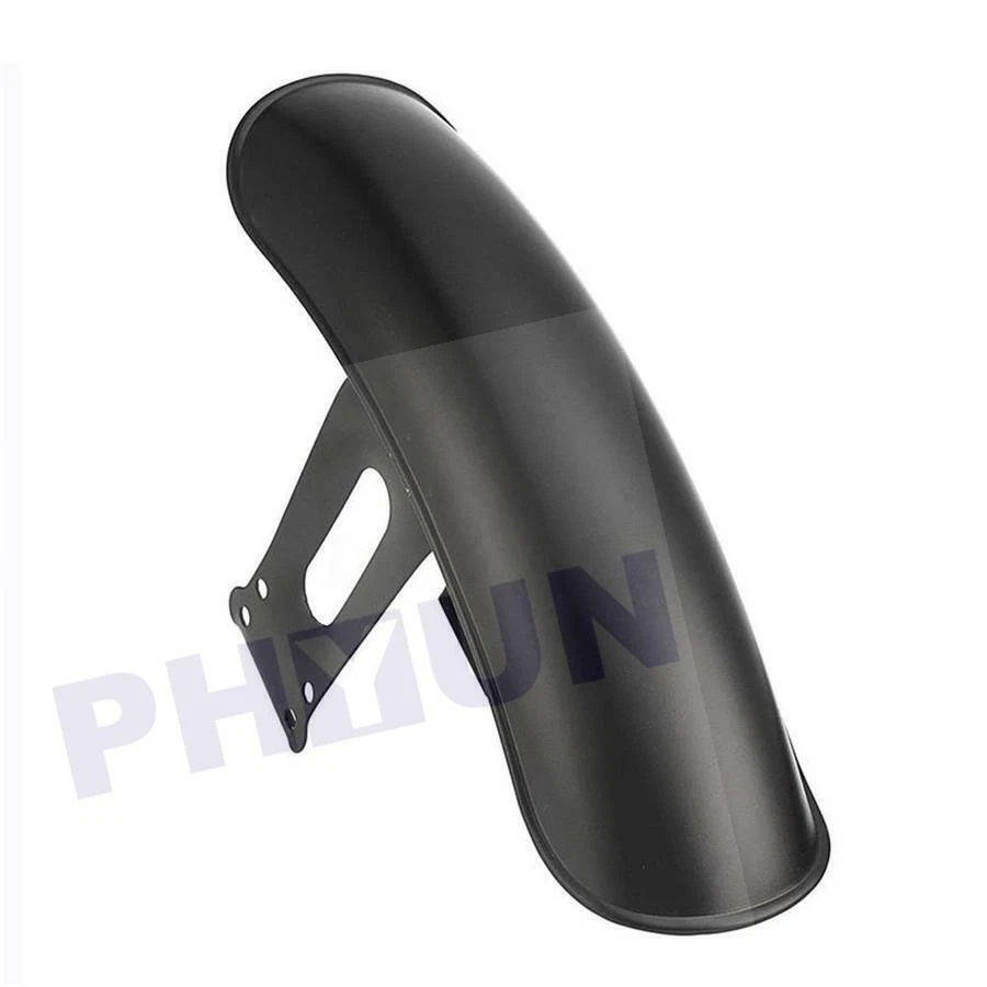 Motorcycle Retro Front Fender Metal Feet before Mud Fenders USA for Honda CG125 Foto 3 de 4