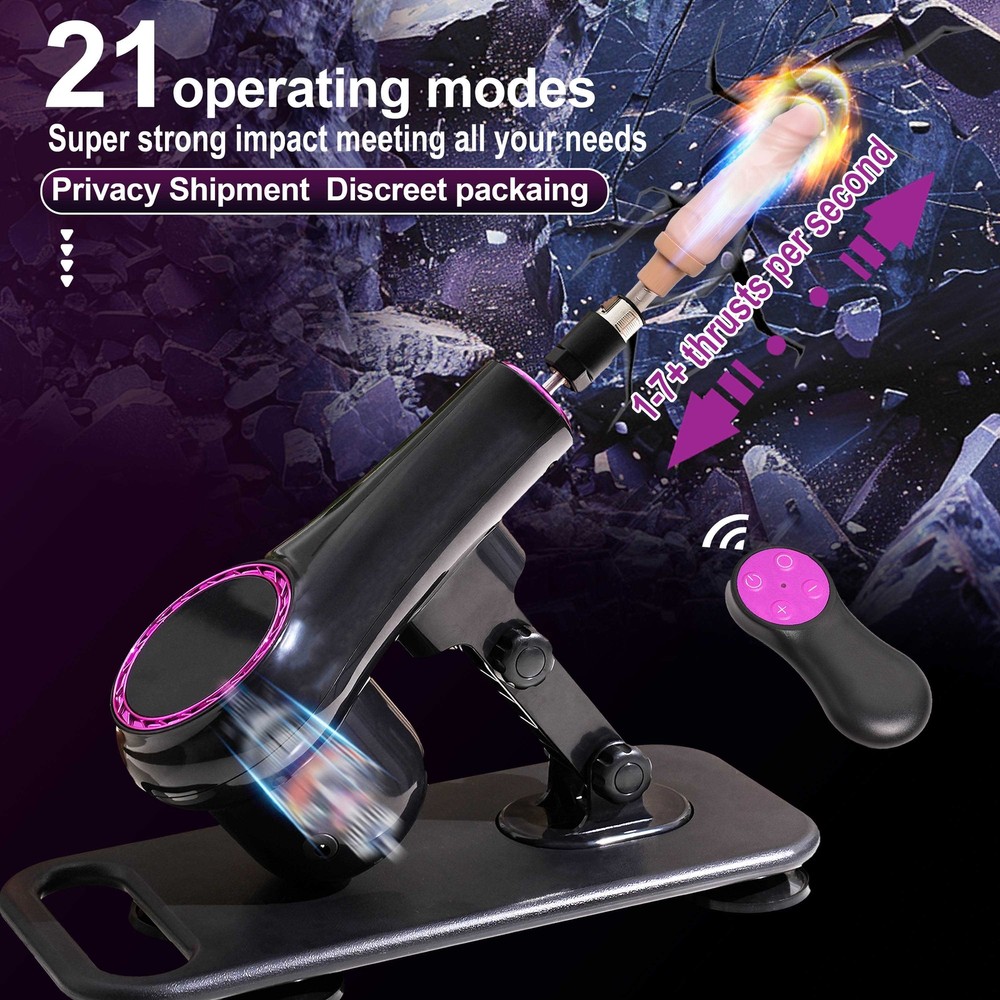 Remote-Controlled Hands-Free Auto Masturbation Toy for Women & Men – US