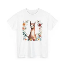 Drama Llama T-Shirt | Funny Saying Tee | Cute Animal Pun Shirt