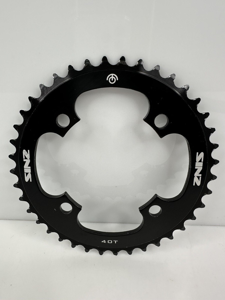 Sinz Expert BMX Racing 40t Chainring 4-Hole 104 Black | eBay